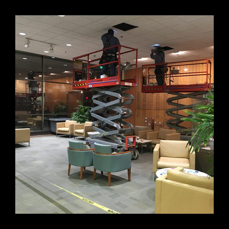 PEM Lighting Upgrade Lobby